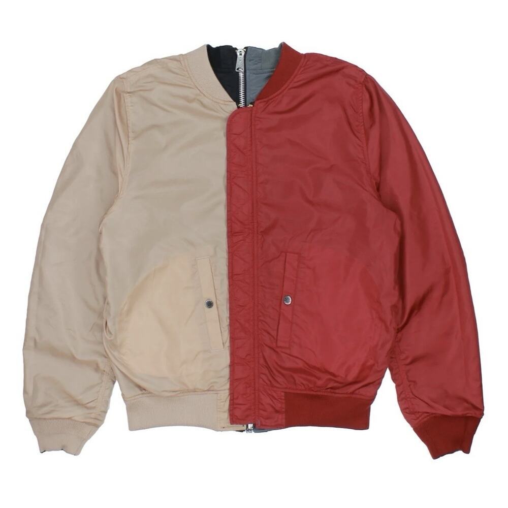 Alpha Industries Bomber Flight Jacket L-2B Reversible Color Block Men’s Sz S - Picture 10 of 16